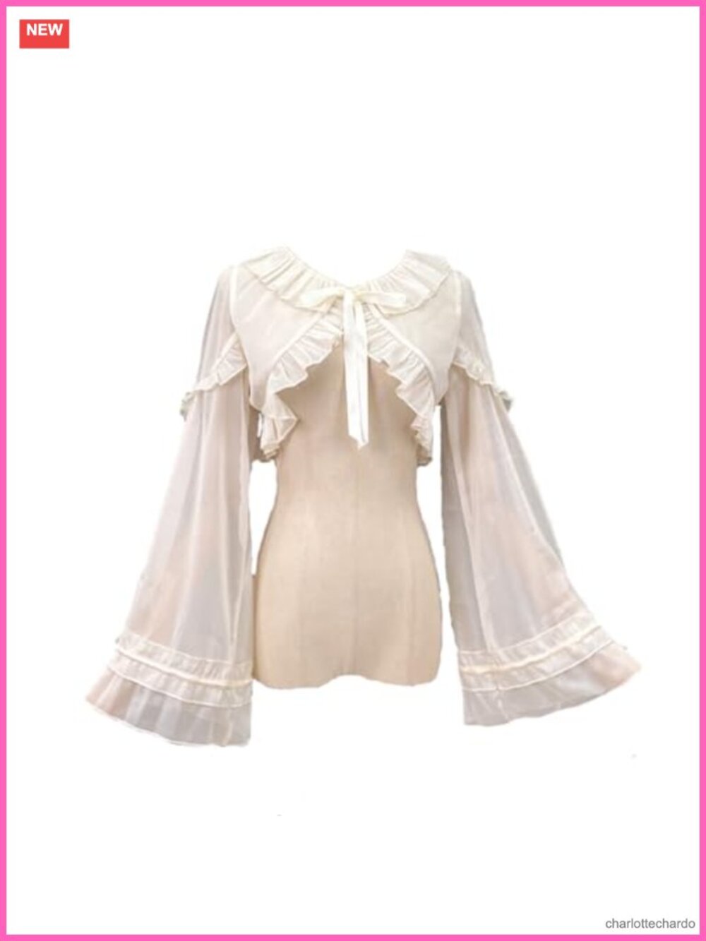 Long Sleeve Lolita Blouse Women Peter Pan Collar Victorian Shirt Vintage Kawaii